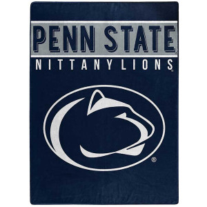 navy blanket with Penn State Nittany Lions and Athletic Logo
